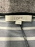 Ann Taylor LOFT Stripes Black Casual Dress Size M - photo 6