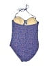J.Crew Print Blue One Piece Swimsuit Size 10 - photo 2