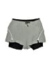 Fabletics Gray Athletic Shorts Size L - photo 1