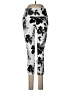 up! Print Silver Casual Pants Size 6 - photo 1