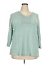 Classic Elements Teal Pullover Sweater Size 20 - 22 - photo 1