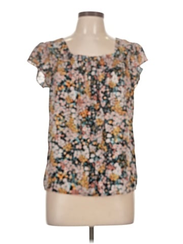 No Boundaries Short Sleeve Blouse (view 1)