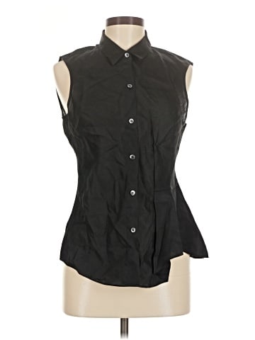 Theory Sleeveless Button-Down Shirt (view 1)