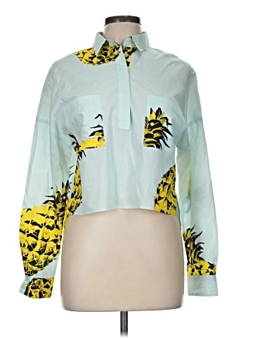 MSGM Long Sleeve Blouse (view 1)