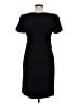 Talbots 100% Silk Solid Black Casual Dress Size 4 - photo 2