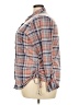 Passport 100% Polyester Plaid Brown 3/4 Sleeve Blouse Size 3X - photo 5