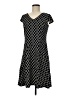 Madison Leigh Argyle Black Casual Dress Size 6 - photo 1