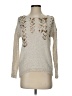 Akemi + Kin 100% Polyester Tweed Ivory Pullover Sweater Size XS - photo 1