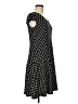 Madison Leigh Argyle Black Casual Dress Size 6 - photo 4