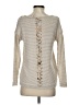 Akemi + Kin 100% Polyester Tweed Ivory Pullover Sweater Size XS - photo 2