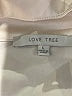 Love Tree Metallic Ivory Long Sleeve Blouse Size L - photo 7