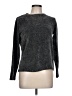 Casual Corner Metallic Gray Pullover Sweater Size L - photo 1
