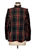 J.Crew 100% Cotton Plaid Black Long Sleeve Blouse Size M - photo 1