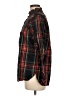 J.Crew 100% Cotton Plaid Black Long Sleeve Blouse Size M - photo 5