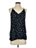 Madison 100% Polyester Black Sleeveless Blouse Size S - photo 1
