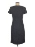 Theory 100% Polyester Tweed Gray Casual Dress Size 6 - photo 2