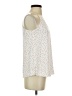 Madison 100% Polyester White Sleeveless Top Size XS - photo 4