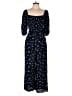 Whistles Hearts Blue Jumpsuit Size 4 - photo 1