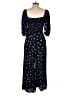 Whistles Hearts Blue Jumpsuit Size 4 - photo 2