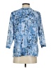 Allison Daley 100% Polyester Blue 3/4 Sleeve Blouse Size P (petite) - photo 2