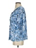Allison Daley 100% Polyester Blue 3/4 Sleeve Blouse Size P (petite) - photo 5