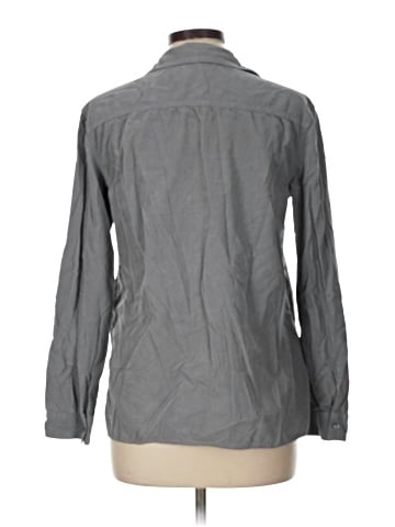 James Perse Long Sleeve Button-Down Shirt (view 2)