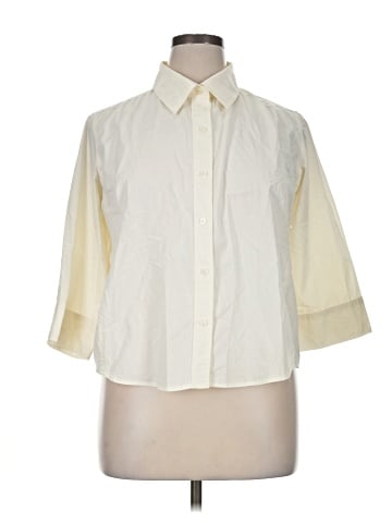 Assorted Brands 3/4 Sleeve Button-Down Shirt (view 1)