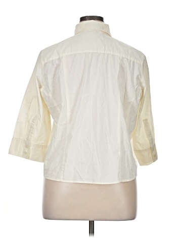 Assorted Brands 3/4 Sleeve Button-Down Shirt (view 2)