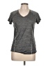Reebok 100% Polyester Gray Active T-Shirt Size L - photo 1