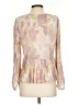 DR2 100% Polyester Purple Long Sleeve Blouse Size S - photo 2