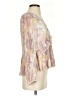 DR2 100% Polyester Purple Long Sleeve Blouse Size S - photo 4
