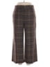 Zara Plaid Brown Dress Pants Size XL - photo 1