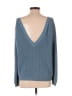 Lulus Blue Pullover Sweater Size S - photo 2