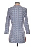 J. McLaughlin Blue 3/4 Sleeve Blouse Size S - photo 2
