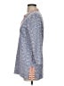 J. McLaughlin Blue 3/4 Sleeve Blouse Size S - photo 5
