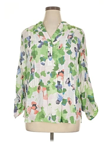 Zac & Rachel 3/4 Sleeve Blouse (view 1)