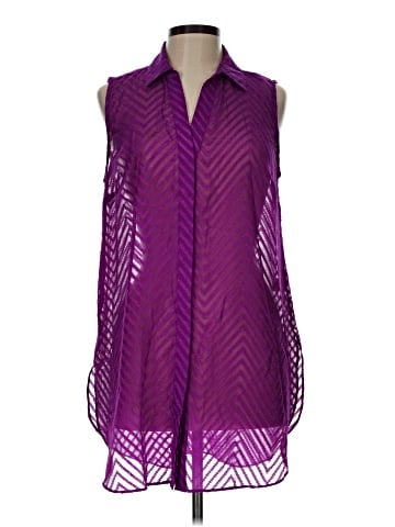 Dana Buchman Sleeveless Blouse (view 1)