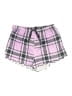 Unbranded Plaid Purple Shorts Size L - photo 1
