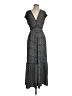 Max Studio Print Black Casual Dress Size S - photo 1