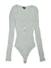 Fashion Nova Gray Bodysuit Size S - photo 1