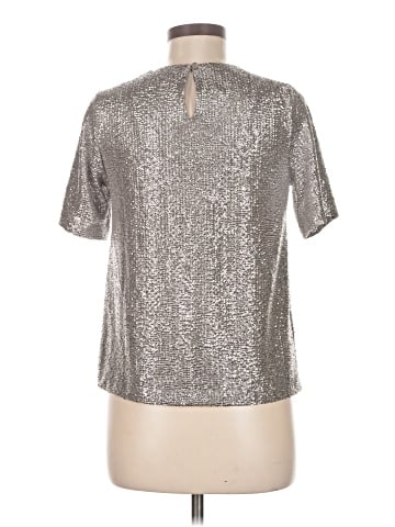 Tulle Short Sleeve Top (view 2)