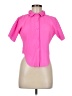 Akira 100% Polyester Pink Short Sleeve Blouse Size M - photo 1