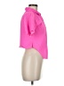 Akira 100% Polyester Pink Short Sleeve Blouse Size M - photo 4