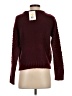 True Craft Solid Burgundy Pullover Sweater Size S - photo 2
