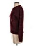 True Craft Solid Burgundy Pullover Sweater Size S - photo 5