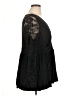 Torrid Black Long Sleeve Blouse Size 1X Plus (1) - photo 4