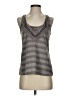 One September Gray Sleeveless Top Size S - photo 1