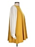Alythea 100% Polyester Color Block Yellow 3/4 Sleeve Blouse Size L - photo 4