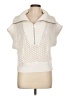 Elan 100% Cotton Ivory Sweater Vest Size M - photo 1