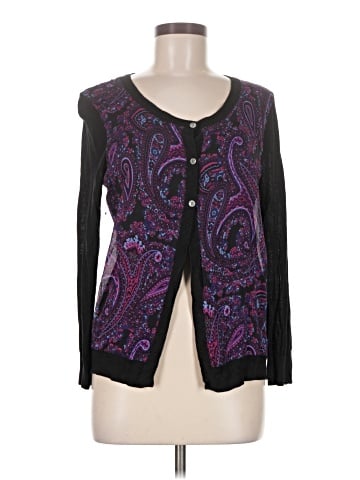 Donna Karan New York Silk Cardigan (view 1)